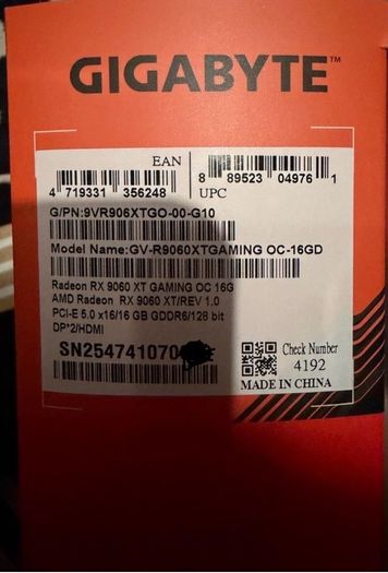 Brand New Amd Rx Radeon 9060 Xt