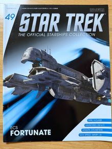 Star Trek The Official Starships Collection magazine issue 49 ECS Fortunate