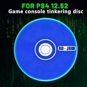 For PS4 12.52 Jailbreak Gold Disc Supported Bootable Eject Payload Backup Games Tinker Up The Game Hard Drive