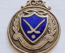 Vintage Silver enameled Hurling GAA medal 1955 M Roche Jewellers Cork see all photos FREE STANDARD POSTAGE INCLUDED