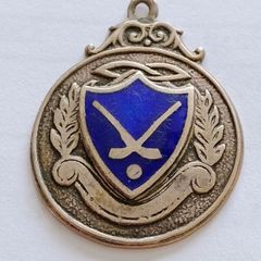 Vintage Silver enameled Hurling GAA medal 1955 M Roche Jewellers Cork see all photos FREE STANDARD POSTAGE INCLUDED