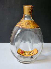Vintage Dimple Haig Whisky Bottle