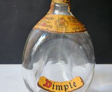 Vintage Dimple Haig Whisky Bottle
