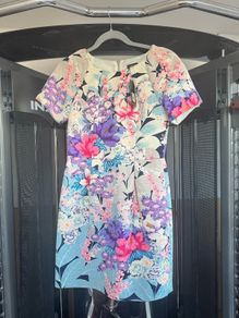 Coast Vibrant Floral Dress (size 8)