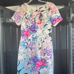Coast Vibrant Floral Dress (size 8)