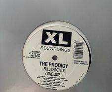 1993 UK / the prodigy full throttle,company sleeve original press