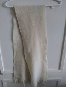 Lafayette virgin wool scarf made in Italy 150cm x 23cm in excellent condition with one tiny manufacturing flaw see last photo FREE STANDARD POSTAGE INCLUDED