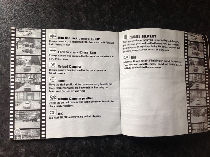 DRIVER.  PlayStation Game Manual.