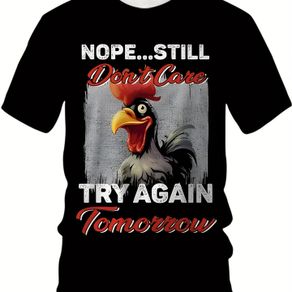 Let's Try Again Tomorrow with a Humorous T-Shirt