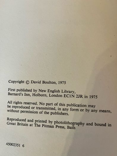 The making of Tania Hearst by David Bolton.