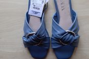 Ladies Blue Zara Sandals NEW Size 36