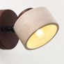 Wall Light - Natural Stone Wall Light - Rotatable Bedside Reading Lamp / NEW Image 3