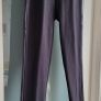 Peruzzi black viscose leggings with faux leather side stripe - Sz 10 UK - Bnwt Rrp 85 Image 8