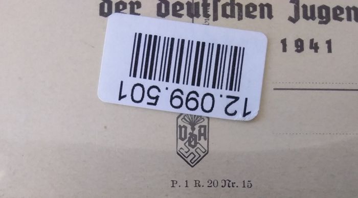 Vintage WW2 German VDA Postcard - 1941