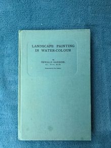 Landscape Painting In Water- Colour By Oswald Garside