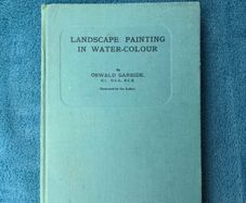 Landscape Painting In Water- Colour By Oswald Garside
