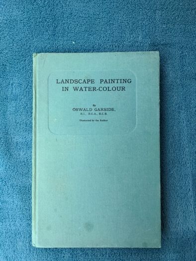 Landscape Painting In Water- Colour By Oswald Garside