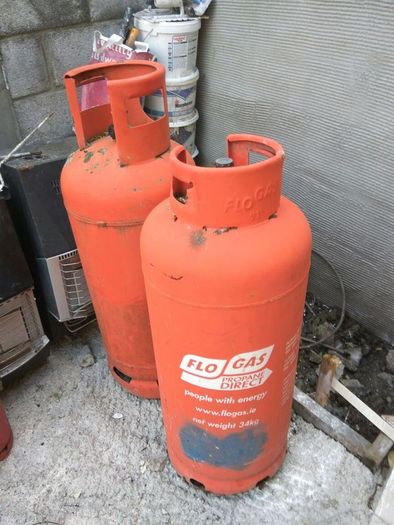 Gas bottles propane