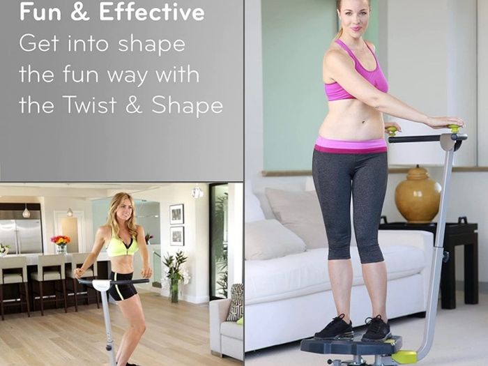 TWIST & SHAPE Unisex Home Exercise Machine for Core, Abs, Legs (FREE POSTAGE)