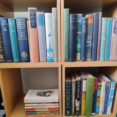 Vintage old books 35 books in total to add interest or decorative elements to any shelf in your house fiction non fiction history psychology religious children's educational satirical etc all in good used condition with all pages intact 1940's onwards see