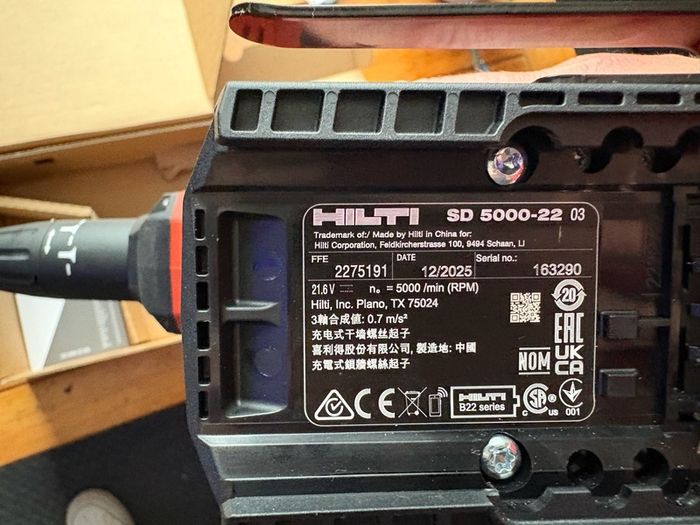 Hilti Screw Gun