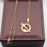 Vintage 9ct tara pendant necklace Image 2