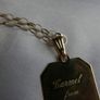 Vintage 9ct Yellow Gold 10Ct 417 Pendant and 9Ct 375 Necklace Sacred Heart Jesus Christ Pendant Necklace, Catholic Jewelry Gift, Religious Gift 4.4g Image 10