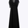 Zara Long Cape Dress Limited Edition Image 6