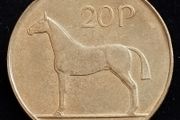 Ireland - 1996 - 20 Pence - Horse - KM.25 - High Grade - [983]