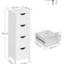 New Bathroom Floor Storage Cabinet (Matte White) FREE P&P Image 5