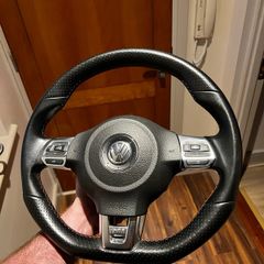 Mk6 Golf GTI flat bottom steering wheel