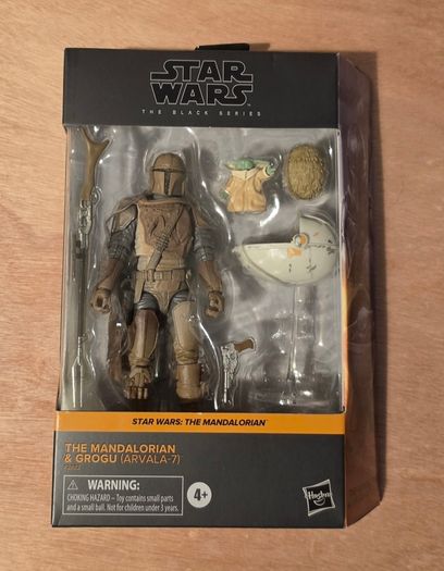 Star Wars The Mandalorian & Grogu Deluxe Edition 6" Scale Black Series New & Unopened