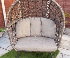 Rattan garden chair