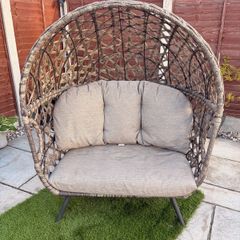 Rattan garden chair