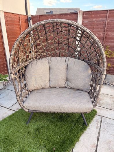 Rattan garden chair