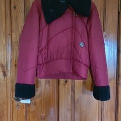 Ladies Wine Tuzzi bomber Jacket Size 10