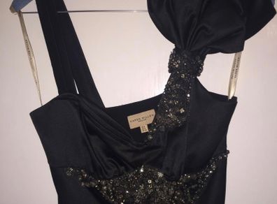 Karen Millen black occasion midi dress