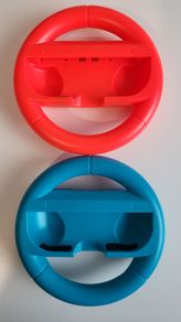 Nintendo Switch Joy-Con Wheel - Red & Blue