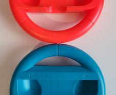 Nintendo Switch Joy-Con Wheel - Red & Blue