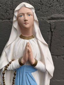 Religious Chalk Statue