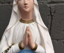 Religious Chalk Statue