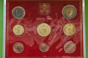 Vatican City 2015 year Brilliant Uncirculated Euro coin set.