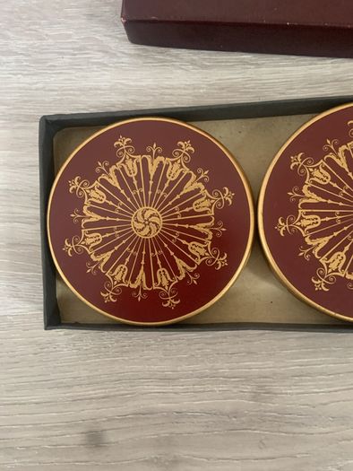 Vintage Lady Clare boxed coasters
