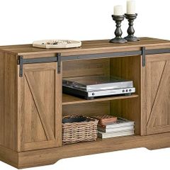 Sideboard with Sliding Door TV Cabinet