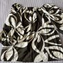 Stitch & Pieces Brown & Cream Leaf Print Blouse | Size 18 | BNWT Image 2