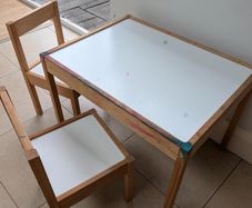 Kids Table + 2 Chairs