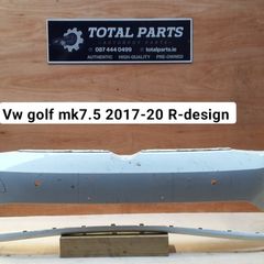 Vw golf mk7.5 2017-20 R-design front bumper