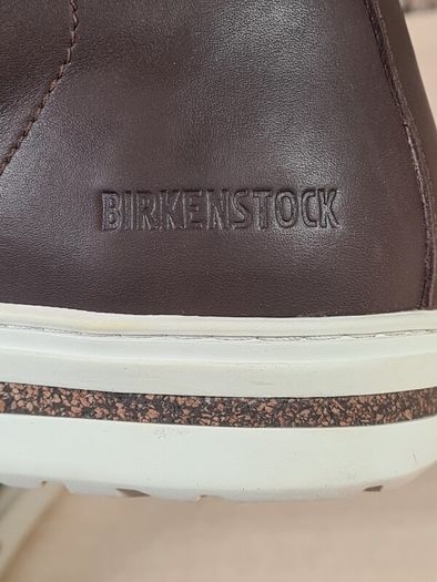 Birkenstock Bend Mid Casual Brown Leather Trainers Boot Runners Size Uk 7 Eu 41 Mens Womens Unisex