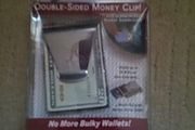 BNWT Double Sided Money Clip