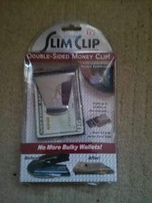 BNWT Double Sided Money Clip